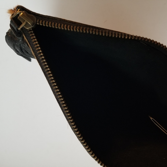 Leather pouch leopard - Picture 3 of 6